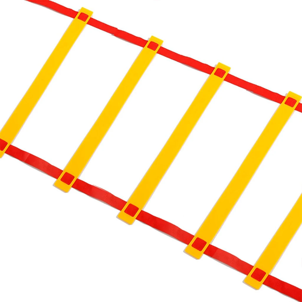 6/4/3 nylon ladder training belt speed scale fitness equipment agility ladder speed ladder to improve balance and agility 6/4/3 nylon ladder training belt speed scale fitness equipment agility ladder speed ladder to improve balance and agility