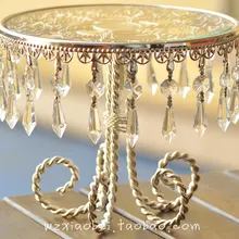 Мода металл железо+ K9 кристалл торт стенд Украшение Инструменты день рождения Свадебный торт Топпер dgp005