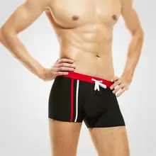 Мужские плавки с низкой талией Летние плавки для серфинга на шнурке сексуальные пляжные шорты спортивные фитнес боксеры плюс размер 2Xl