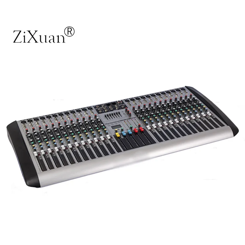HX2402 Новый профессиональный аудио DJ миксер 24 канала Эквалайзер микшерный пульт