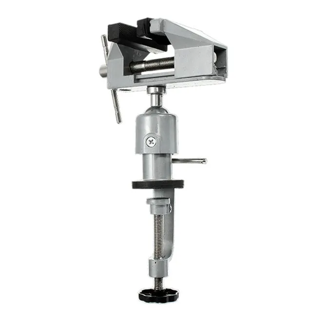 DANIU Mini Multifunction 2 in 1 Table Vise Bench Vice Aluminium Alloy 360 Degree Rotating Universal Clamp Units Vise