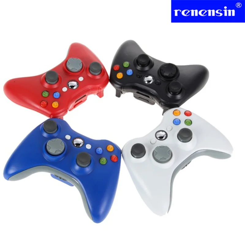 Renensin 2.4 ГГц Беспроводной Gamepad пульта дистанционного управления для Xbox 360 Беспроводной контроллер для официальный Microsoft Xbox игровой