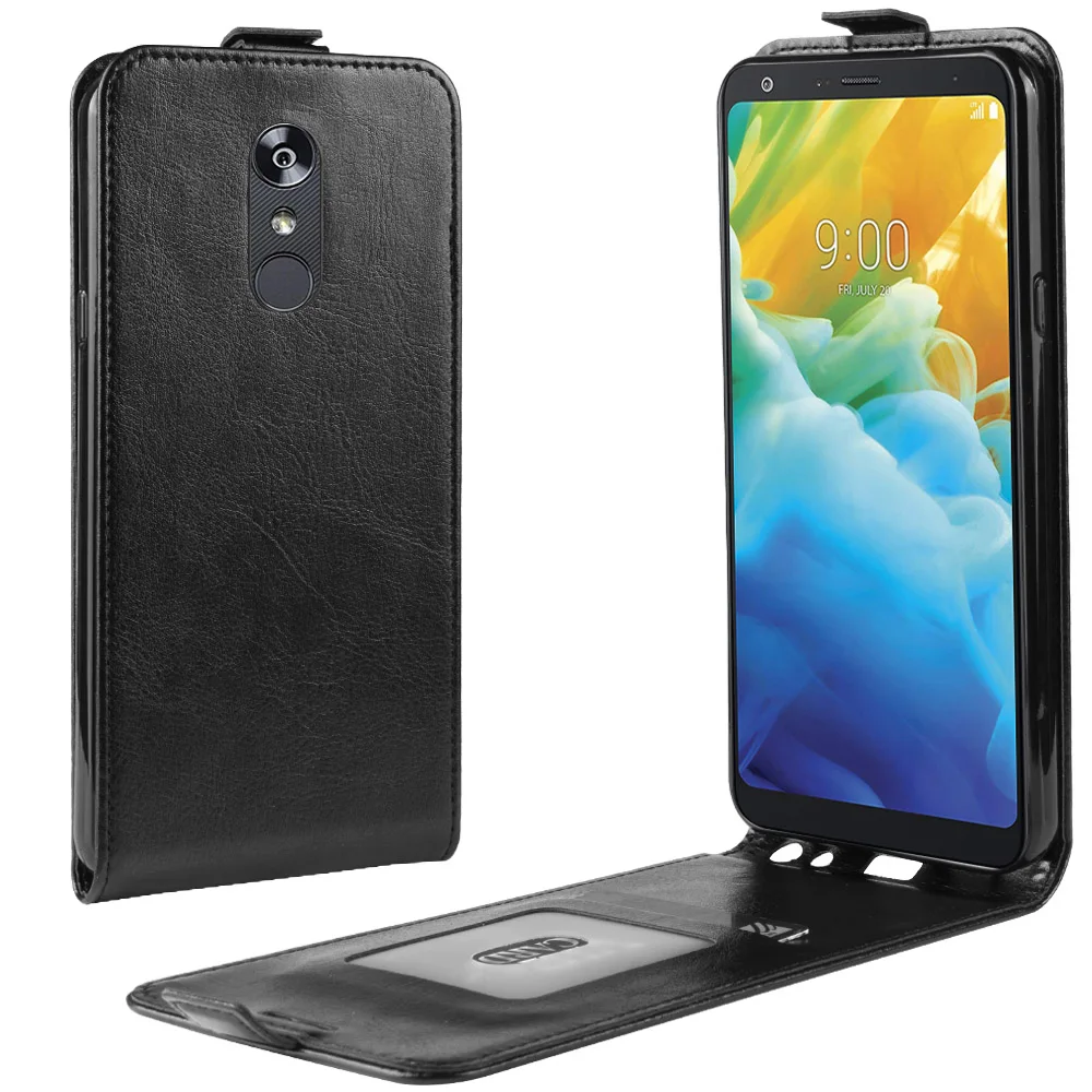 For LG G8 Thinq Case Flip Back Cover PU Leather Phone Stylo 5 K40 V40 V50 ThinQ | Мобильные телефоны и аксессуары
