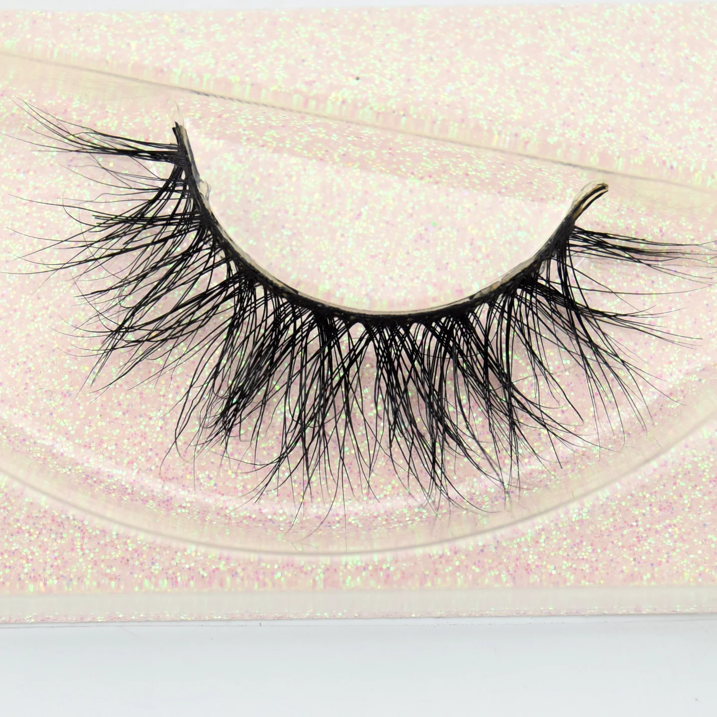 

visofree 3D Real Mink False Eyelashes Mink Lashes 100% Handmade Natural Soft Fake Eye Lash Extension Makeup E12 1 pair