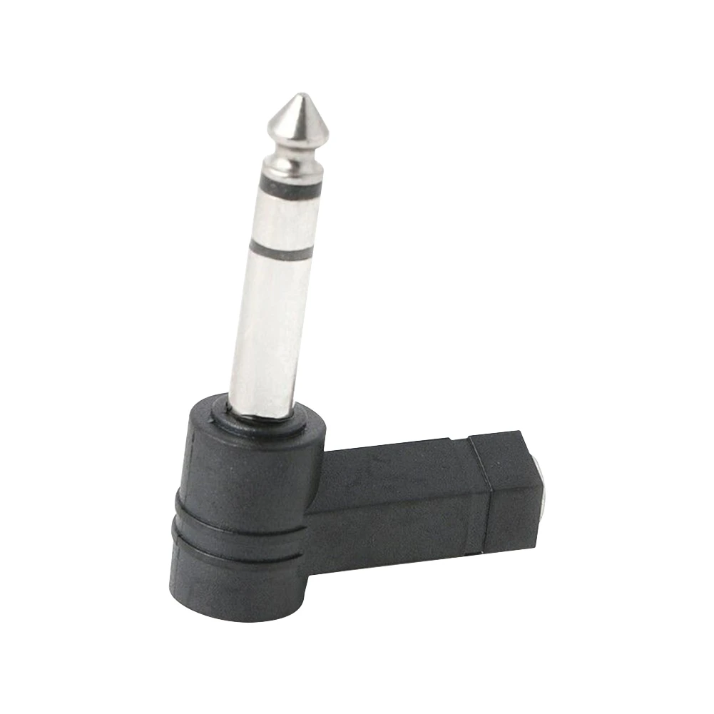A Pack Of Ten 10 Earphone Audio Adapter 3.5mm Female Jack To 6.35mm Male Jack Right Angled Plug Headphone Audio Adapter A Pack Of Ten 10 Earphone Audio Adapter 3.5mm Female Jack To 6.35mm Male Jack Right Angled Plug Headphone Audio Adapter