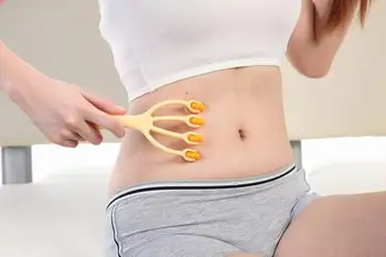 

20PCS Ball four claw to the body Mini roller massager creative gift