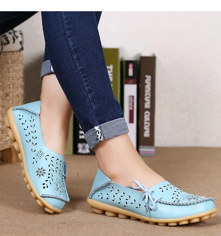 Women's Chic Genuine Flat Shoe