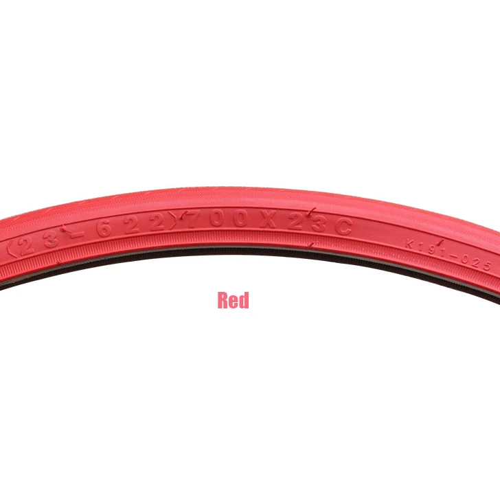 Kenda 1 шт. шины для шоссейного велосипеда 700* 23c с фиксированной передачей шины для летающего велосипеда 11 цветов K191 110PSI велосипедные шины аксессуары - Цвет: Красный