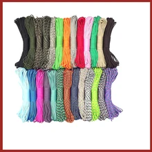 Паракорд 200 цветов, Паракорд 550, Паракорд, парашютный шнур, шнур, веревочка, Mil Spec type III, 7 нитей, 25 футов, оборудование для альпинизма, кемпинга, выживания