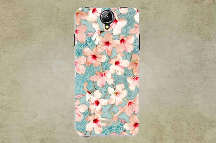 Чехол для Alcatel One Touch Pixi First OT 4024 4024D 4024X красивый мягкий чехол из ТПУ с цветочным