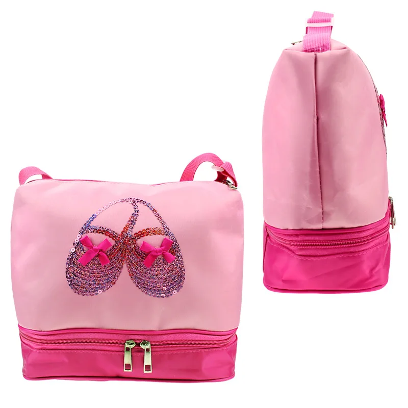 dancer dog 1233 Dance supplies dance backpacks, cute pink dress