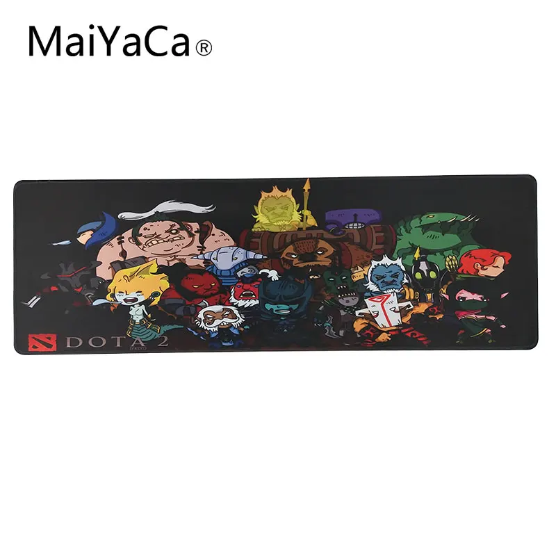  MaiYaCa New Hot dota 2 Cuadro Gamer Mouse pad High Quality Rubber Durable Non-slip Rubber keyboard 