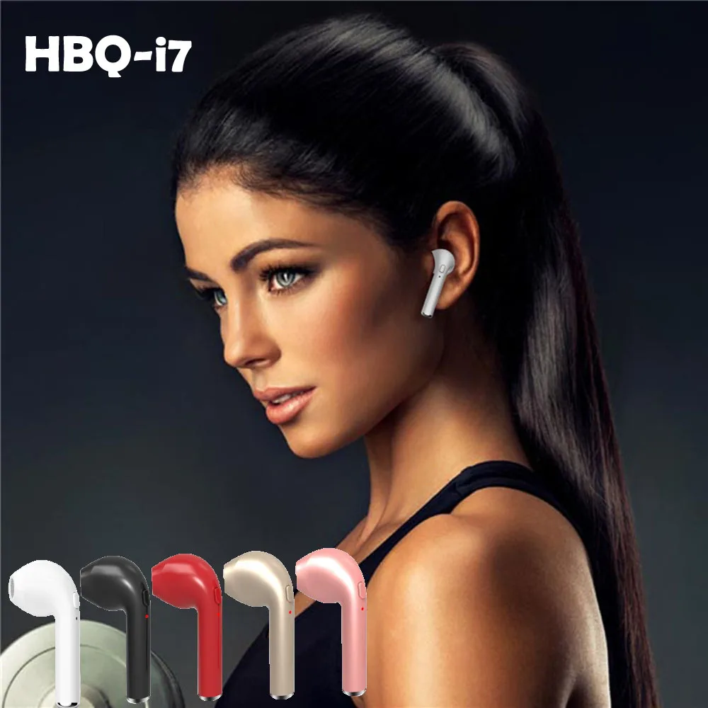 

Wireless Earphone Bluetooth Headset In-Ear Invisible Earbud with Mic for iPhone 8 7 6 6s Plus 5 S SE for Samsung S8 S9 Android