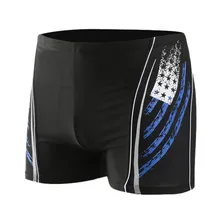 Летние Плавание ming Star Шорты для Для мужчин Плавание одежда с принтом дышащая Плавание костюм Одежда для купания Для Мужчин's пляжные шорты Плавание Мужские Шорты для купания M10