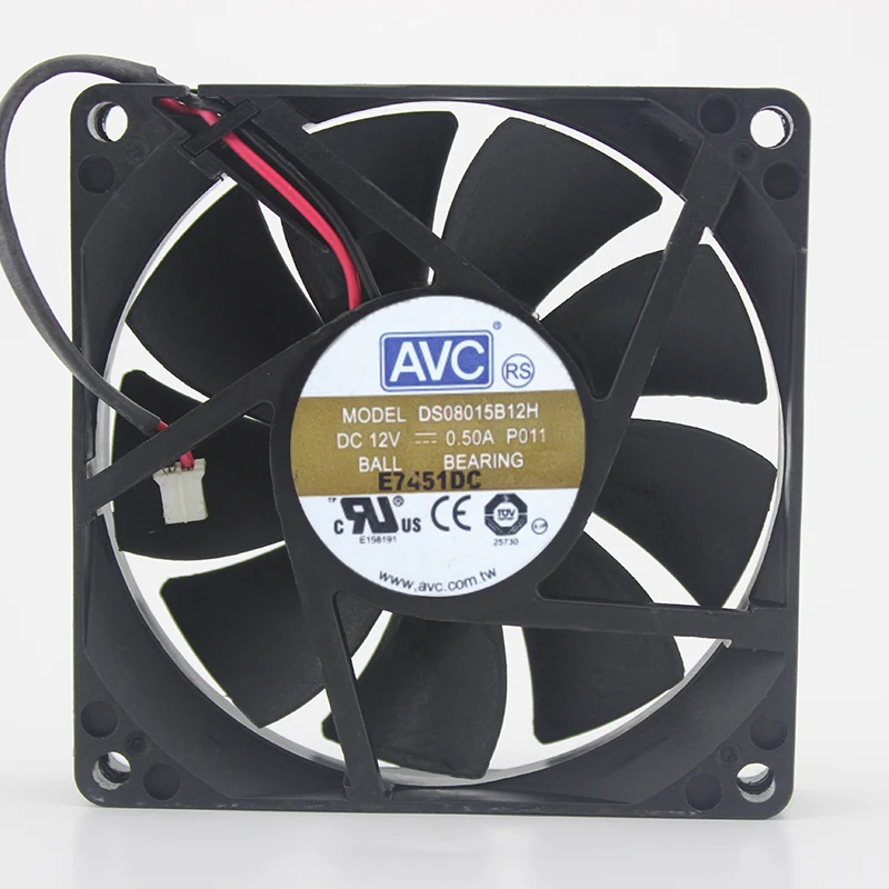 8015 8 см двойной шар 3 pin DS08015B12H большой объем воздуха 0.50A | Компьютеры и офис