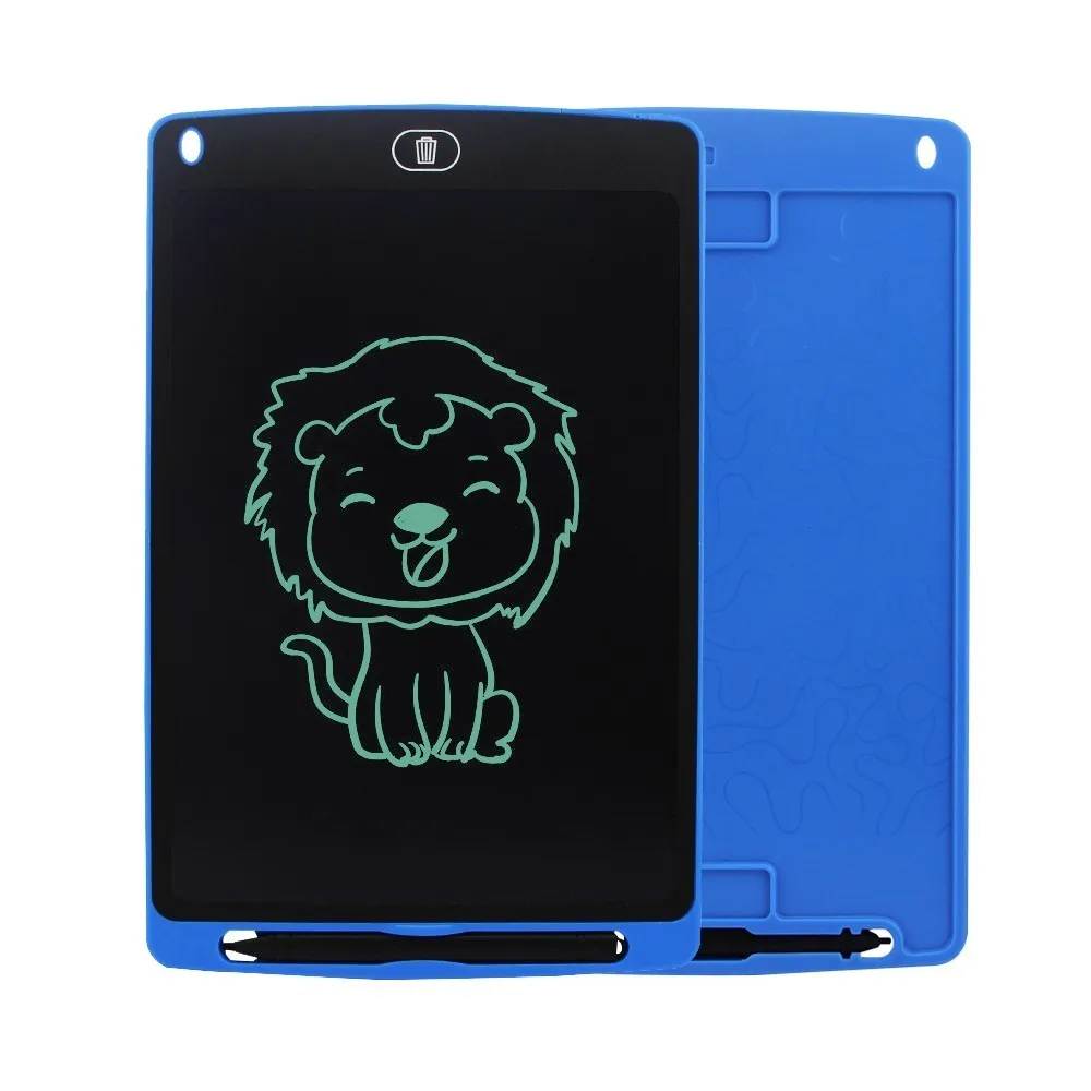 CHUYI 8," 10" 1" планшет для рисования художественный ЖК-дисплей вкладка для рисования цифровая графика записи заметок сенсорная панель с стилусом дети Gitf - Цвет: Blue10inches