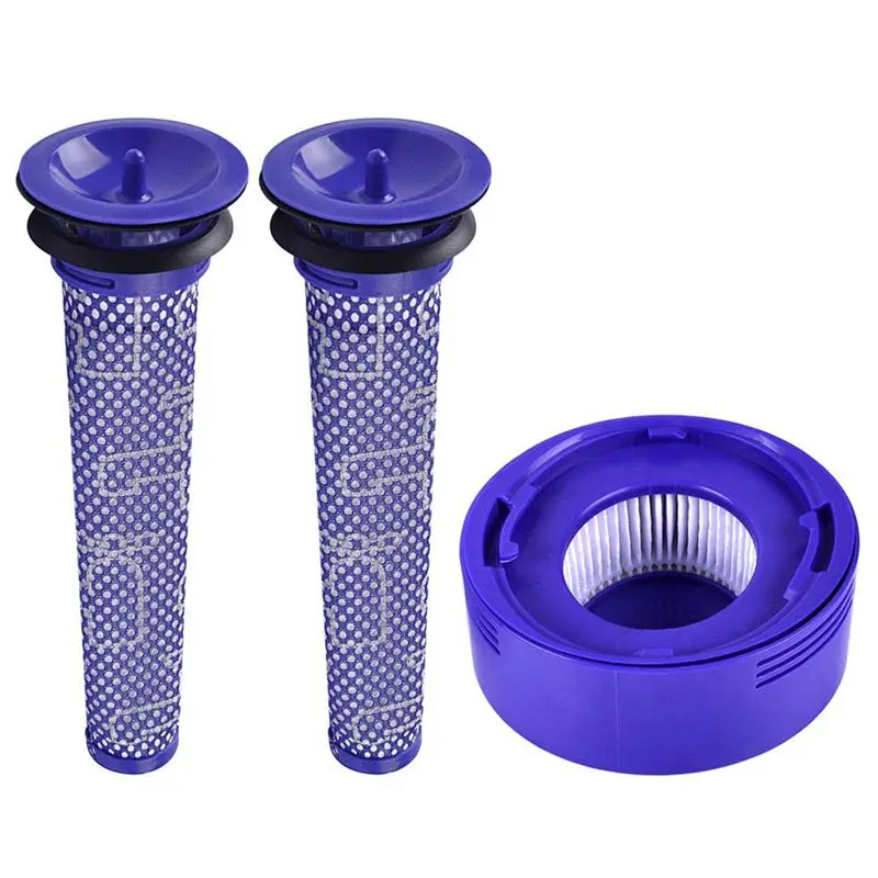 3 упаковки Пре и пост-МОТОРНЫЙ ФИЛЬТР Замена для Dyson V8 V7 беспроводной вакуумный