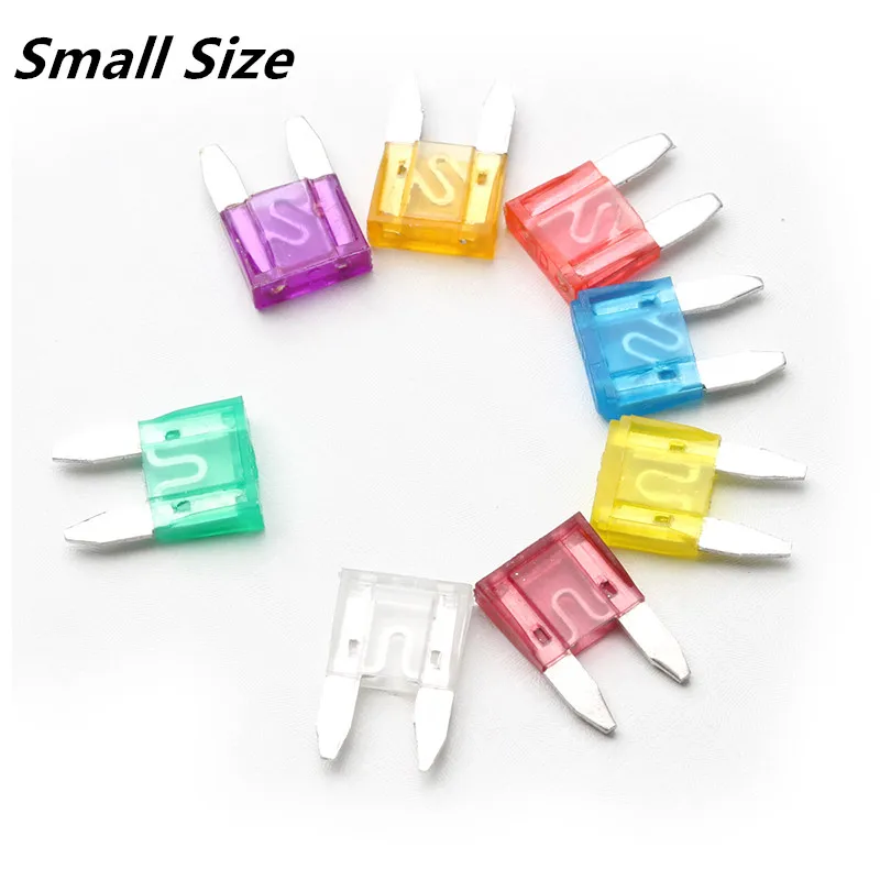 

3A/5A/10A/15A/20A/25A/30A/40A Small-size Automobile Car Security Fuse Standard Auto Car Blade Fuse Assortment Kit 160Pcs/Set