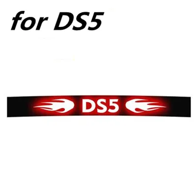 Наклейки и наклейки из углеродного волокна с высоким креплением стоп-сигнал, светильник для автомобиля, Стайлинг, маркировка "DS Spirit" DS4S DS5 DS6 DS7, аксессуары - Название цвета: for DS5