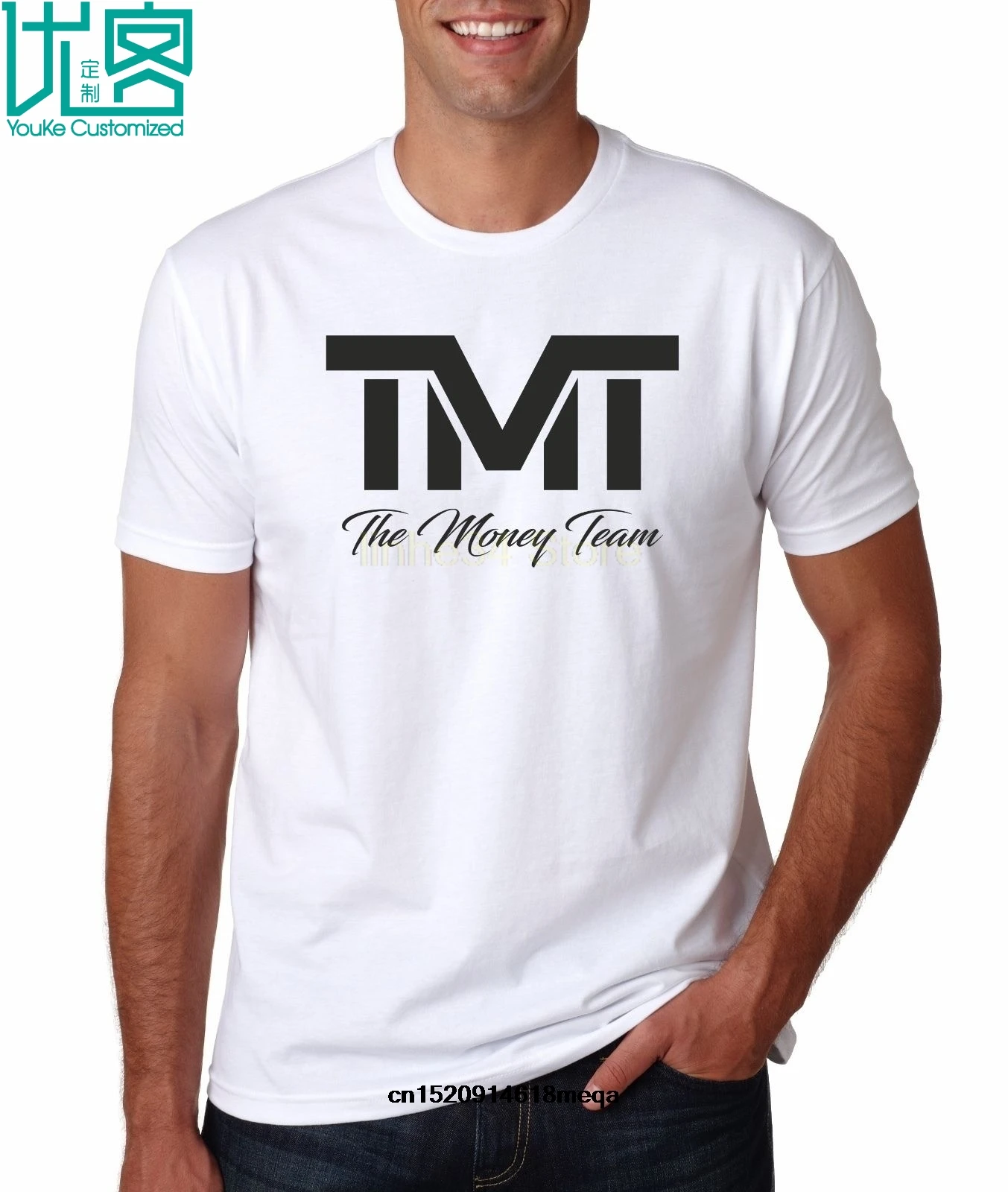 

funny t shirts The Money Team TMT Fashion Personality Originality Graphic Tee Shirt Men's T-shirt