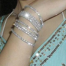 Лидер продаж Для женщин jewelry браслет яркий сияющий браслет для Для женщин