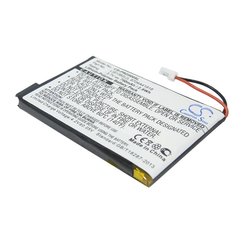 Cameron Sino 750mah Аккумулятор для SONY портативный ридер PRS-500 PRS-500U2 700BC PRSA-CL1 PRS-505/RC LIS1382 (J)