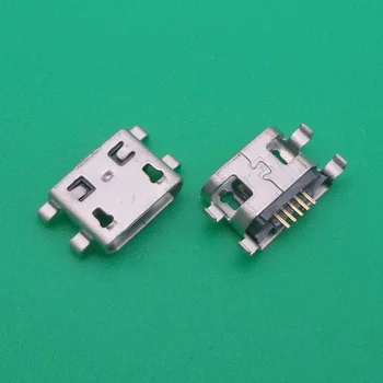 

20pcs/lot micro usb female connector 5pin for Lenovo A765E A820 LePAD B8000 IO B6000 5pin tail sockect