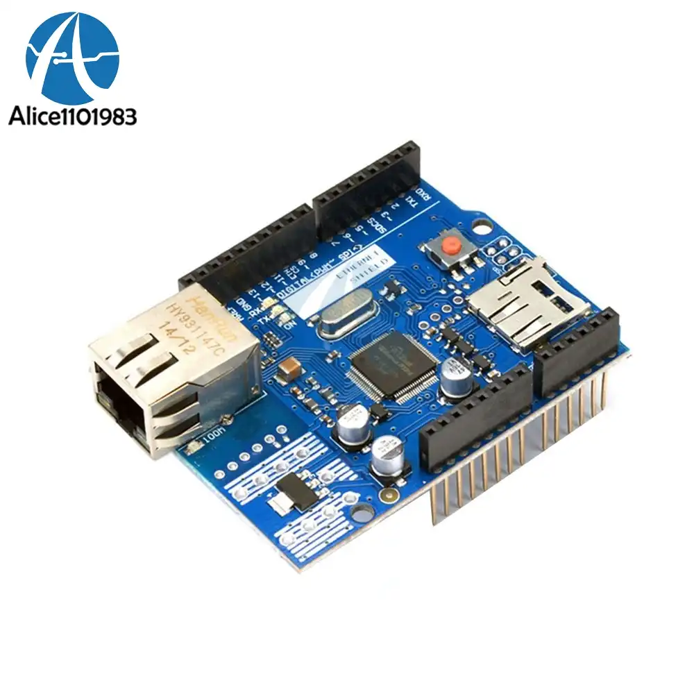 W5100 Mega 2560 Mega2560 Lan Ethernet R3 Shield Module Micro SD WizNet TCP/IP Network Development Board For Arduino UNO Duem
