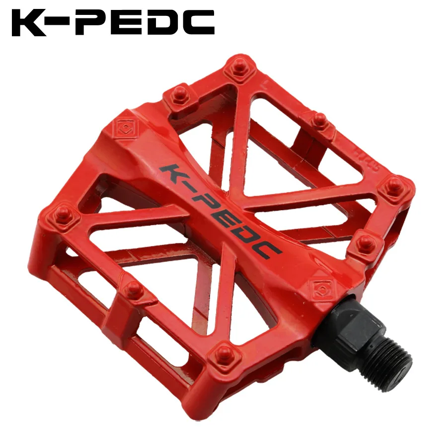 

K-PEDC MTB bicycle pedal die-casting loose beads pedal for outdoor riding sports mountain bike road bike riding spare parts