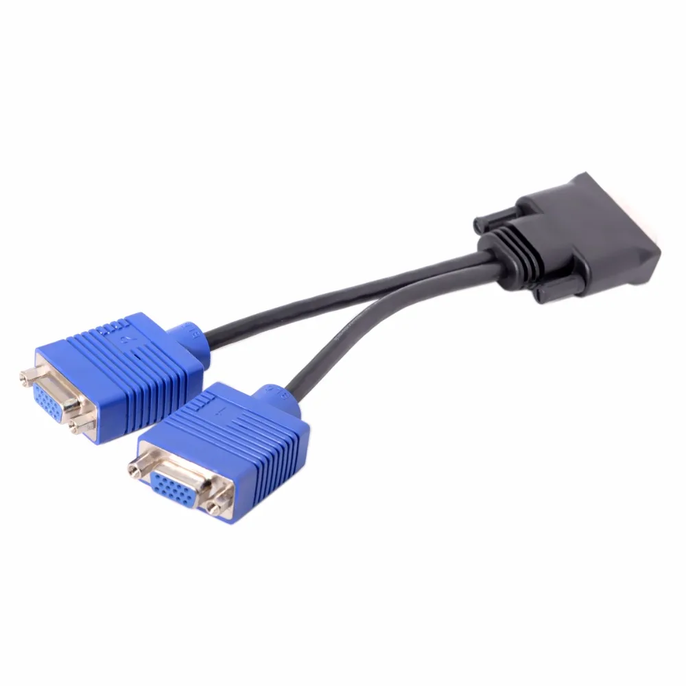 DMS-59 TO DUAL VGA SPLITTER CABLE FOR GRAPHICS CARDS