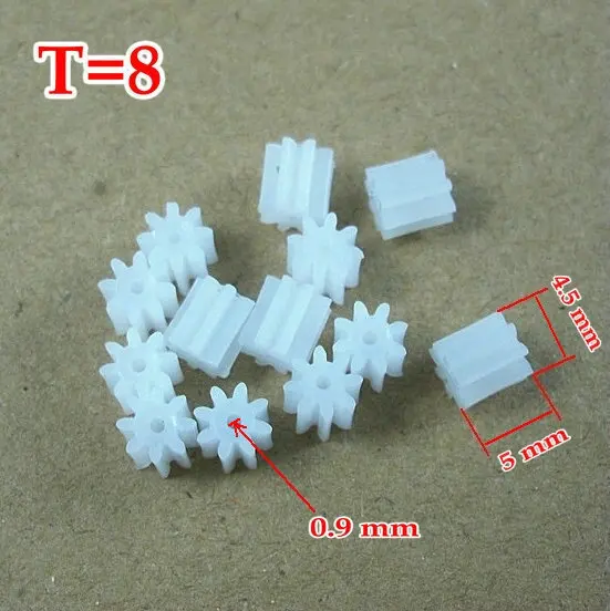 RC Model Small Motor Gear Pinion M 0 5 T 8 D 4 5 H 5