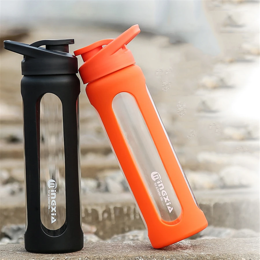 Portable Sport Children Water Bottle Glass Wasserflasche Copos Warm