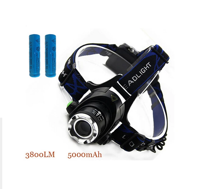 3800 Lumen rechargeable head torch