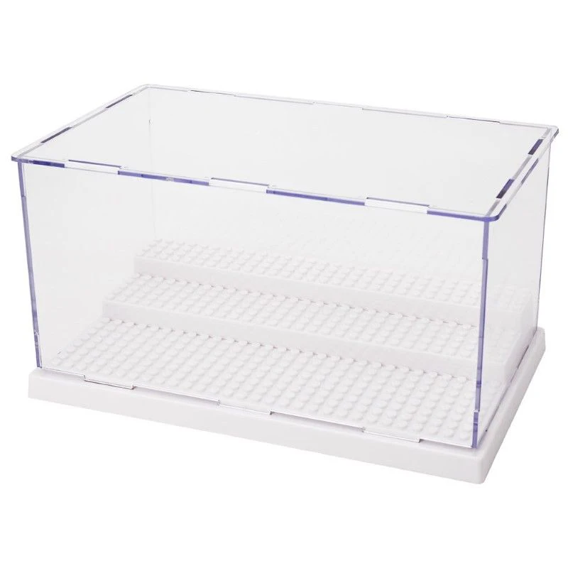 

25.5*15.5*13.8cm Display Case Box Dustproof ShowCase For Building Blocks Bricks