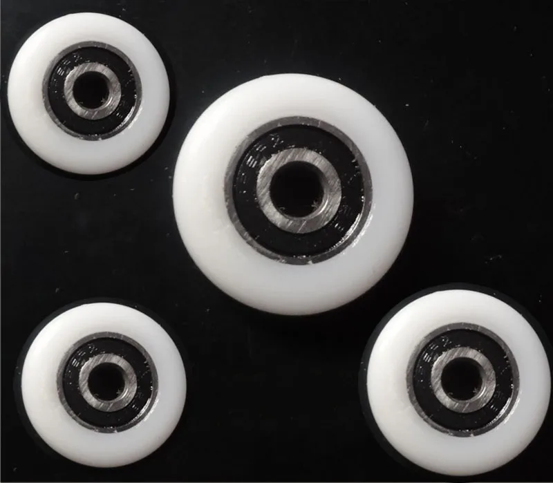 Shower Room Pulley Single Wheel Hanging Round Sliding Door Pulley