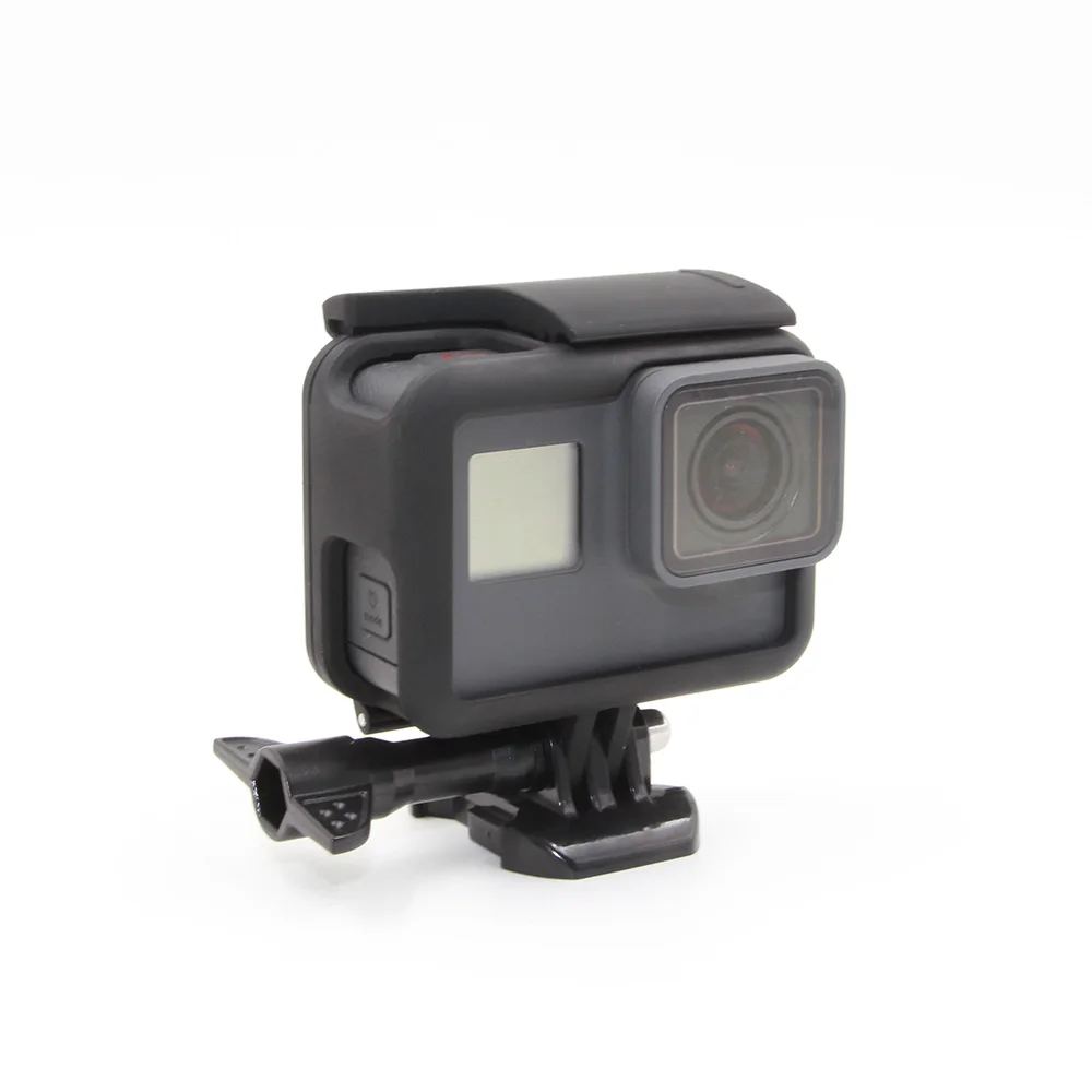 

TELESIN Frame Case Housing Frame Mount with Quick Release Buckle Tripod Mount for GoPro Hero 5 Hero 6 7 Black Case Accessoryies