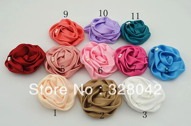 Hand Dyed Silk Kanzashi Flowers Seamstresserin Designs Handmade Pink And Purple Silk Kanzashi Flowers