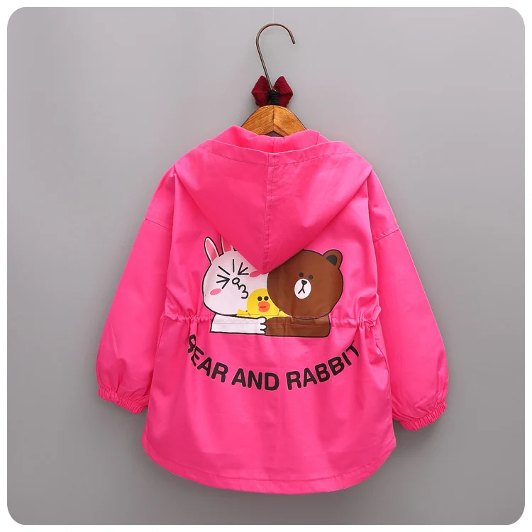 Korean 2016 Autumn Children Dress Girl Round Face Rabbit Brown Bear Windbreaker Single Buckle Loose Coat Shopkeeper Retention
Korean 2016 Autumn Children Dress Girl Round Face Rabbit Brown Bear Windbreaker Single Buckle Loose Coat Shopkeeper Retention