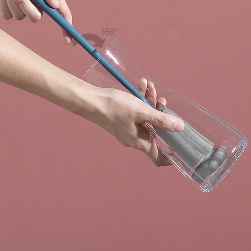

Bottle Cleaning Brush Long Handle Bottle Sponge Brush For Washing Narrow Wine/beer Bottles Coffe Tea Glass Cup Kitchen Cleaner