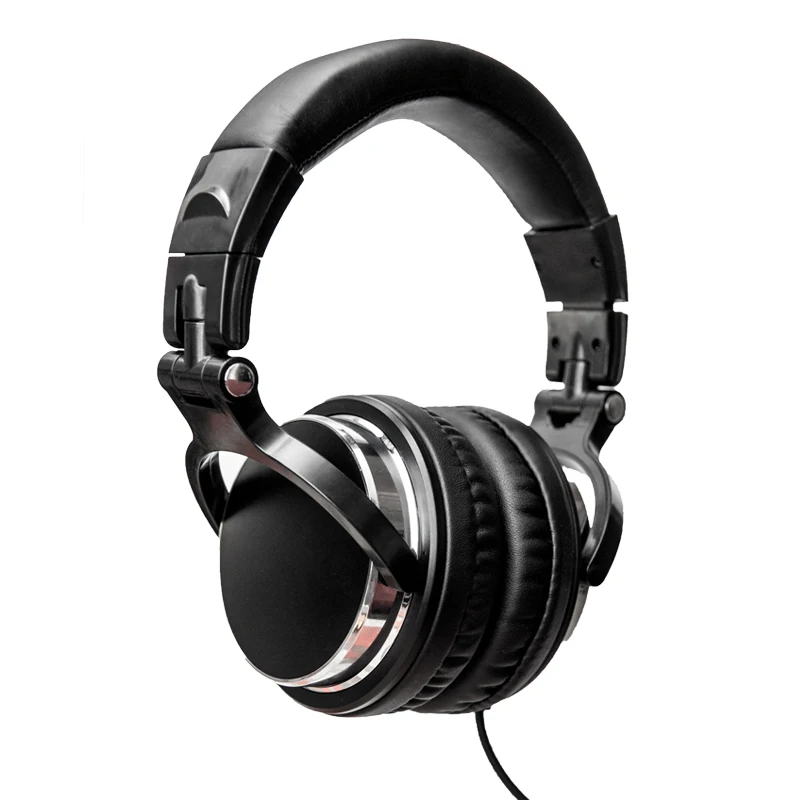 RUKZ DIY QC3 HiFi Big Gaming Headphones for PC Subwoofer Computer Headset Stereo Earpiece Universal Wired Earphone for Game