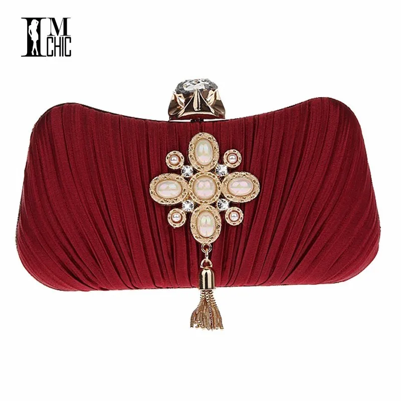 

Elegant Design Jewelry Deco Evening Bags Women Small Shoulder Party Box Designer Clutch Bag Woman Wedding Ceremony Chains