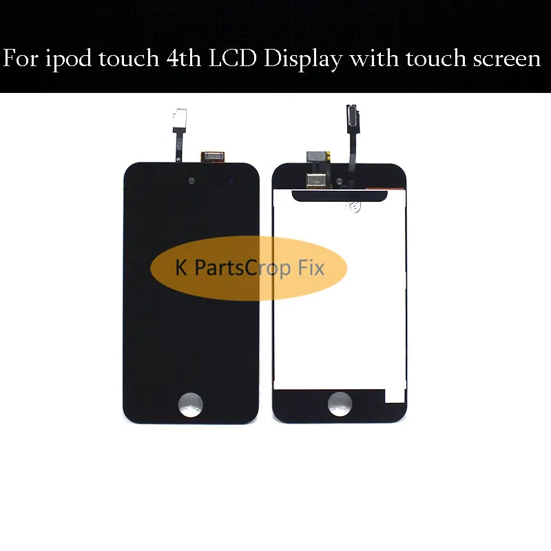 Для ipod touch 4 ЖК-дисплей с сенсорным экраном дигитайзер для Touch 4-го поколения полный