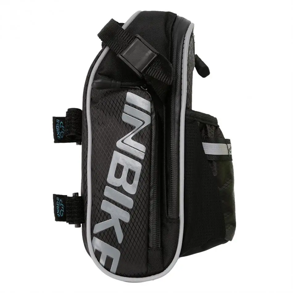 Excellent INBIKE Bike Bag Bicycle Saddle Tail Rear Seat Waterproof Storage Bags Bicycle Seat Pack Bike Repair Kit With Water Bottle Bag 9