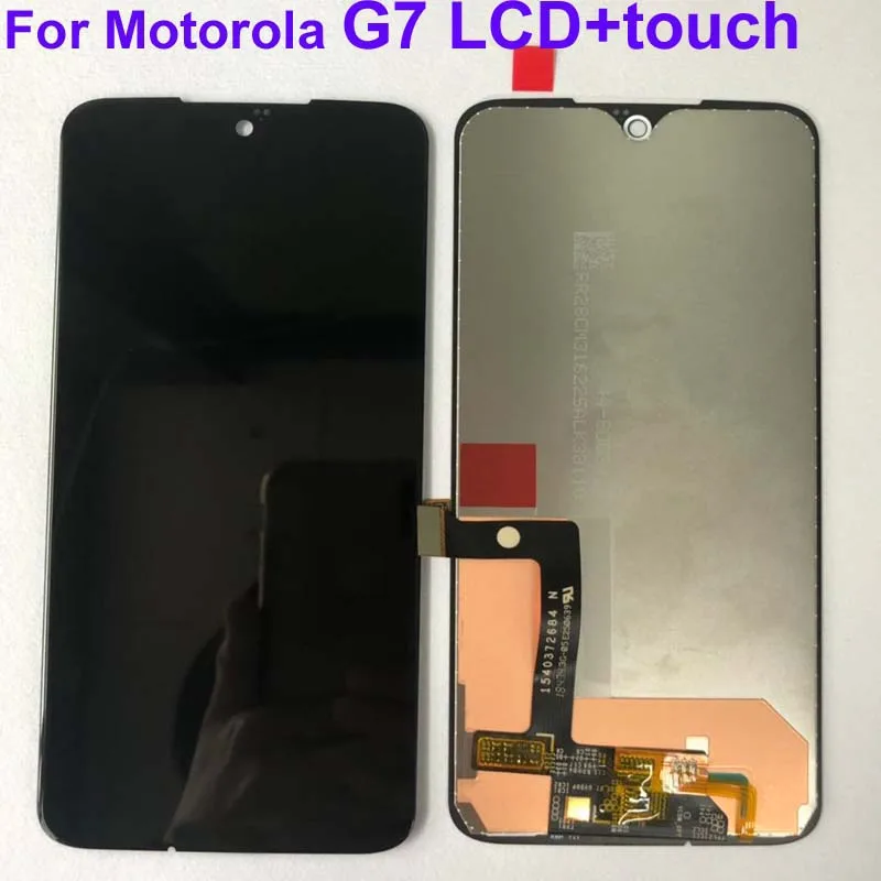 

100% test For Moto g7 LCD Screen Display Touch Digitizer Screen glass Replacement For Motorola g7 Display G6 plus LCD Original