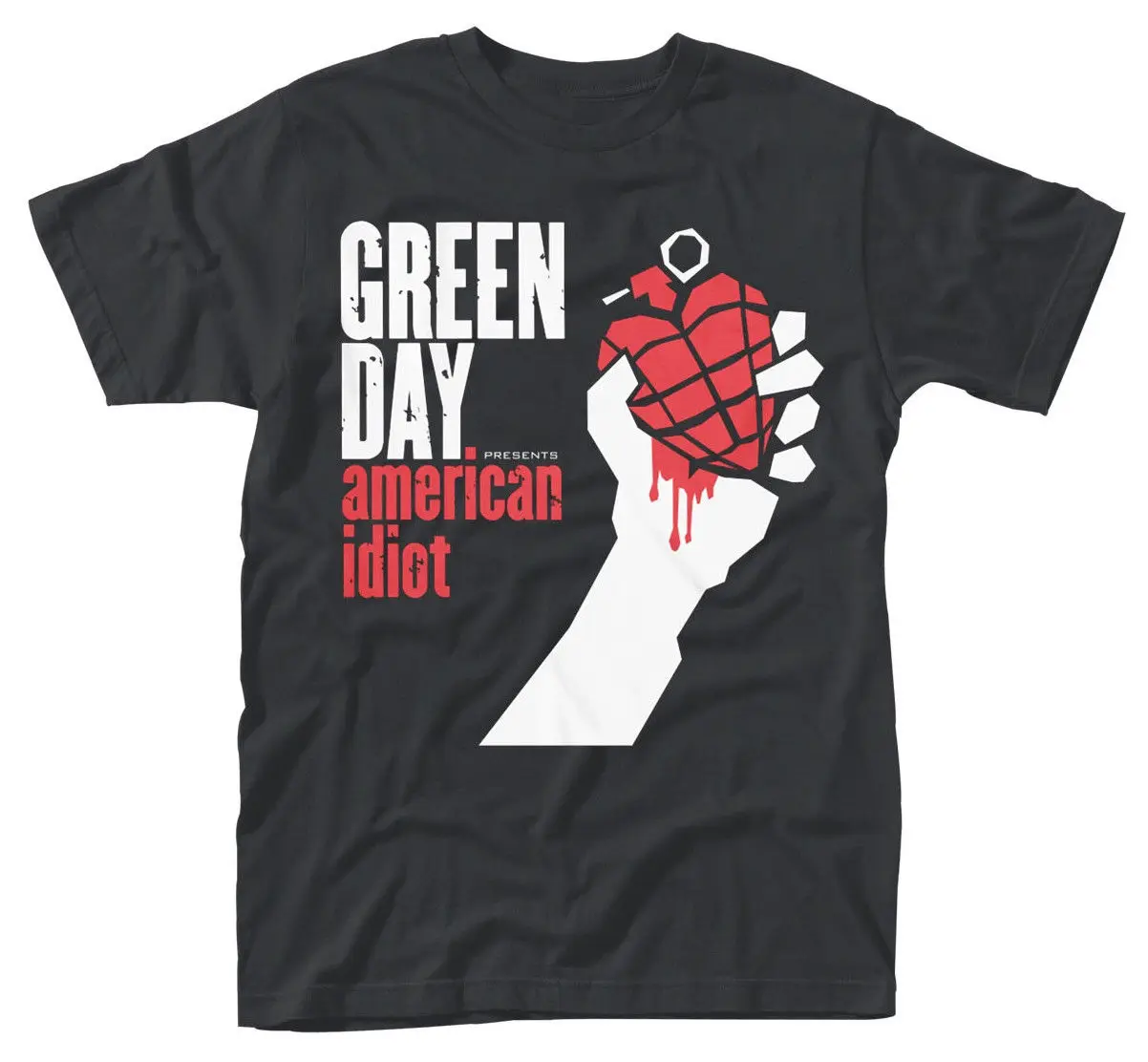 

Green Day 'American Idiot Album Cover' T-Shirt-NEW&OFFICIAL!Summer Men'S fashion Tee,Comfortable t shirt,Casual Short Sleeve TEE