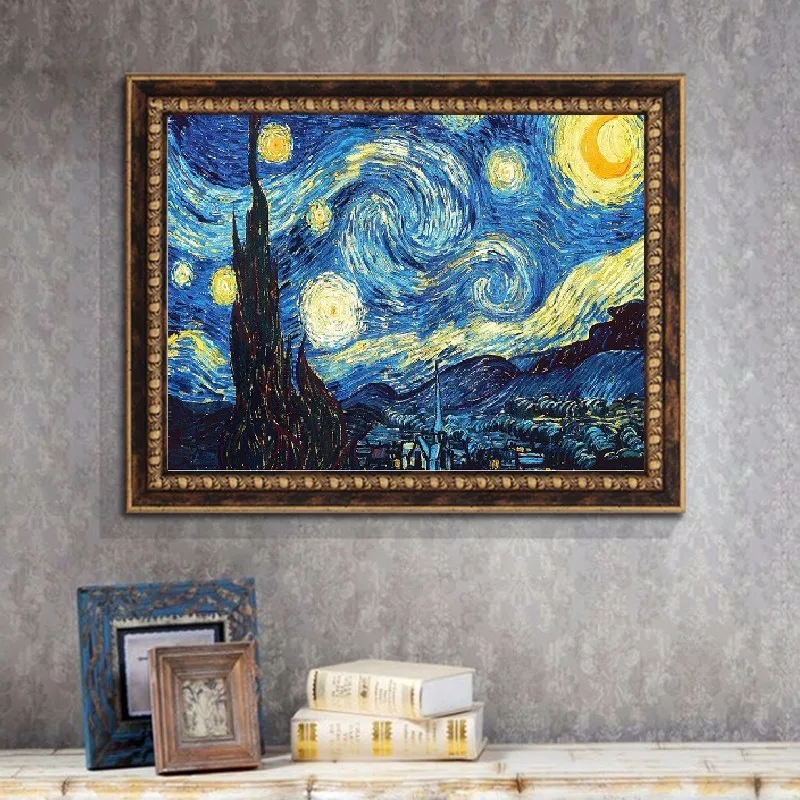 The Starry Night DIY Diamond Painting Willem van Gogh Starry Night