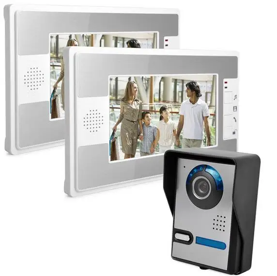 

Freeship by DHL 7 Inch Video Intercom For Villa Video Door Phone Home Improvement Visual Door Ring with Intercom System