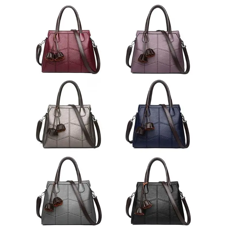 

Elegant Women Lady Leather Handbag Purse Shoulder Bag Satchel Messenger Top Handle Bags Tote