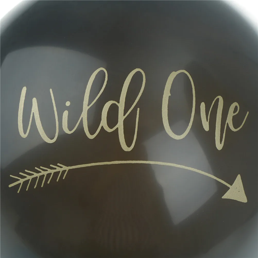 10 шт. милые &quotWild One&quot буквы день рождения латексные воздушные шары Декор баннер