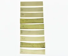 KAISH Kaish Brass Guitar Bass Fret Press Caul Inserts Radius Grooved Insert Luthier Tool KAISH Kaish Brass Guitar Bass Fret Press Caul Inserts Radius Grooved Insert Luthier Tool